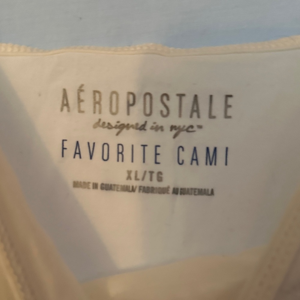 Aeropostale Cream Lace Camisole Top - Picture 2 of 3